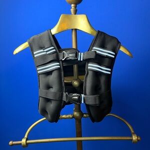 Black Weighted Vest
